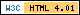 HTML 4.01 Valid
